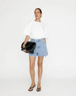Luca Oversized Tee (White)*CHARCOAL Best