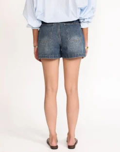 Lucas Denim Shorts (Faded Mid Wash)*CHARCOAL Online