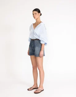 Lucas Denim Shorts (Faded Mid Wash)*CHARCOAL Online