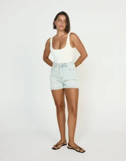 Lucas Denim Shorts (Light Blue)*CHARCOAL CLOTHING Clearance