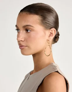 Lucienne Earrings (Gold)*CHARCOAL Sale