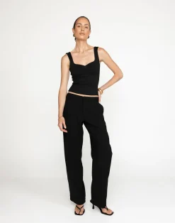 Luella Top (Black)*CHARCOAL Online
