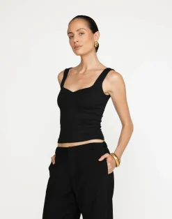 Luella Top (Black)*CHARCOAL Online