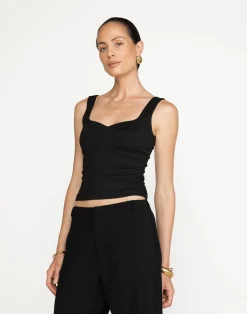 Luella Top (Black)*CHARCOAL Online