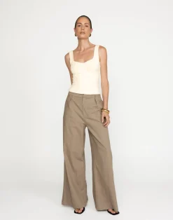 Luella Top (Butter)*CHARCOAL Fashion