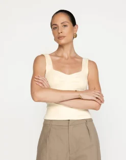 Luella Top (Butter)*CHARCOAL Fashion