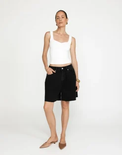 Luella Top (White)*CHARCOAL Outlet