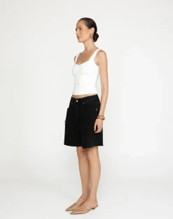 Luella Top (White)*CHARCOAL Outlet