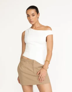 Lulu Top (White)*CHARCOAL Best