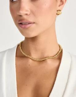 Lysandra Necklace (Gold)*CHARCOAL Sale