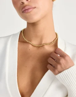 Lysandra Necklace (Gold)*CHARCOAL Sale