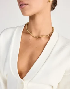 Lysandra Necklace (Gold)*CHARCOAL Sale
