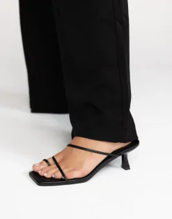 Mabel Heels (Black) - By Billini*CHARCOAL CLOTHING Outlet