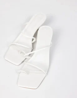 Mabel Heels (White) - By Billini*CHARCOAL CLOTHING Outlet