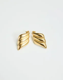 Maddy Earrings (Gold)*CHARCOAL New