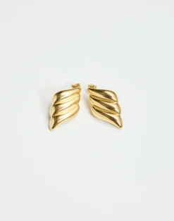 Maddy Earrings (Gold)*CHARCOAL New