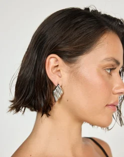 Maddy Earrings (Silver)*CHARCOAL Sale