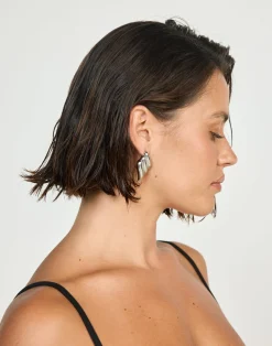 Maddy Earrings (Silver)*CHARCOAL Sale