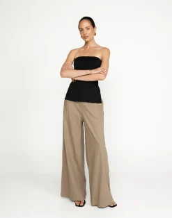 Madelaine Strapless Top (Black)*CHARCOAL Clearance