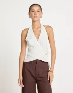 Malika Top (White)*CHARCOAL CLOTHING Best