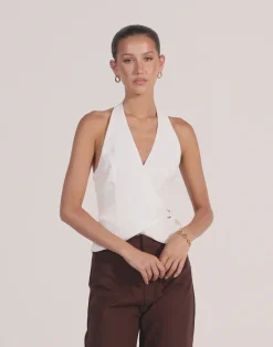 Malika Top (White)*CHARCOAL CLOTHING Best