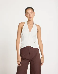 Malika Top (White)*CHARCOAL CLOTHING Best