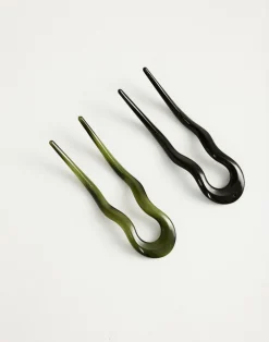 Marie Hair Pin (Black)*CHARCOAL Outlet