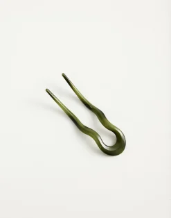 Marie Hair Pin (Moss)*CHARCOAL Hot