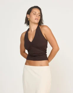 Marina Top (Chocolate)*CHARCOAL CLOTHING Hot