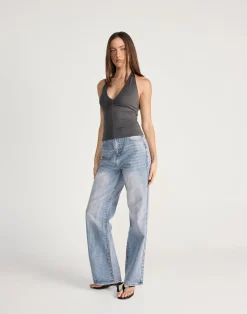 Marina Top (Slate)*CHARCOAL CLOTHING Hot