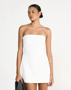 Mariza Mini Dress (White)*CHARCOAL CLOTHING Best