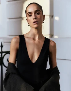 Marleigh Bodysuit (Black)*CHARCOAL Outlet
