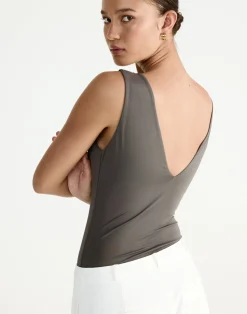 Marleigh Bodysuit (Slate)*CHARCOAL Discount