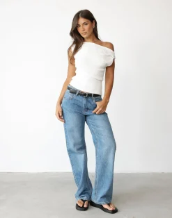 Martina Top (White)*Q-Trend Online