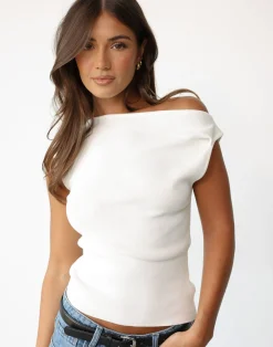 Martina Top (White)*Q-Trend Online