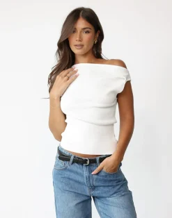 Martina Top (White)*Q-Trend Online