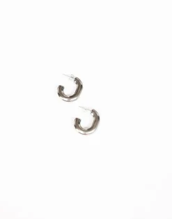 Mavi Earrings (Silver)*CHARCOAL New