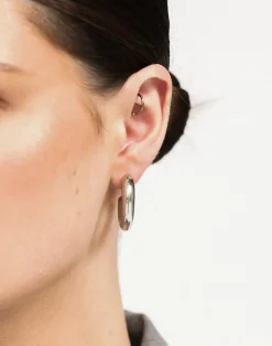 Mavi Earrings (Silver)*CHARCOAL New