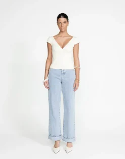 Melody Top (Oat)*CHARCOAL Best