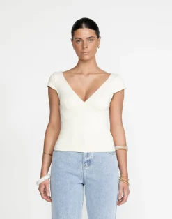 Melody Top (Oat)*CHARCOAL Best