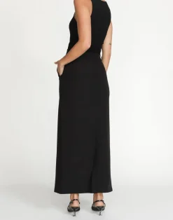Micaela Maxi Skirt (Black)*CHARCOAL Online