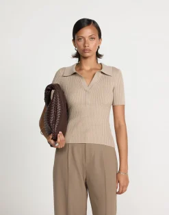 Michiko Top (Mocha)*CHARCOAL CLOTHING New