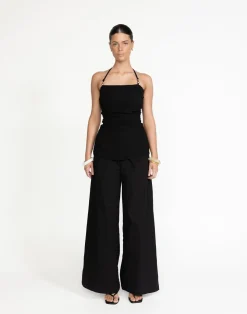Miguel Top (Black)*CHARCOAL Clearance