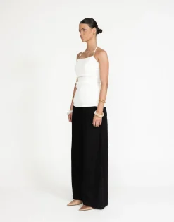 Miguel Top (White)*CHARCOAL Fashion