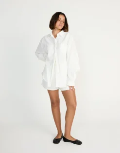 Mikah Shorts (White)*CHARCOAL CLOTHING Outlet
