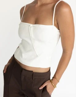 Milly Corset (White)*CHARCOAL Hot
