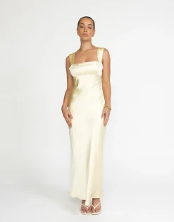 Mimosa Maxi Dress (Lemon)*CHARCOAL Online