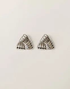 Mina Earrings (Silver)*CHARCOAL Clearance