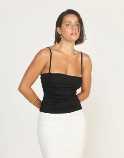 Mira Top (Black)*CHARCOAL CLOTHING Sale