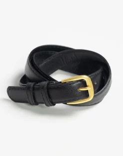 Miriah Belt (Black/Gold)*CHARCOAL Outlet